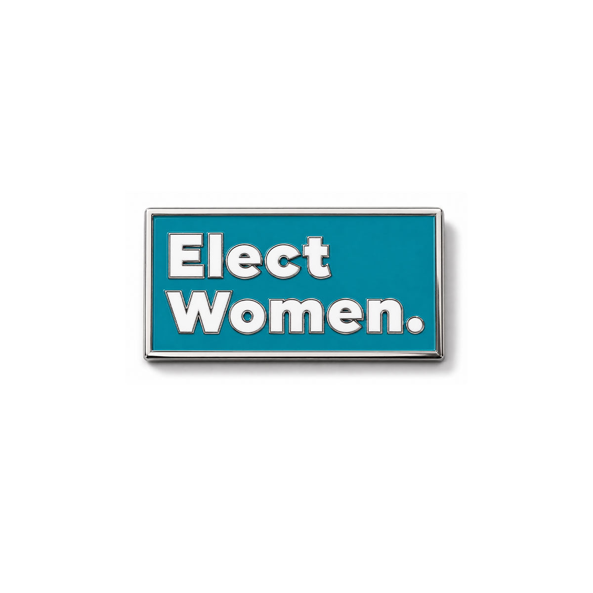 Turquoise Elect Women Lapel Pin