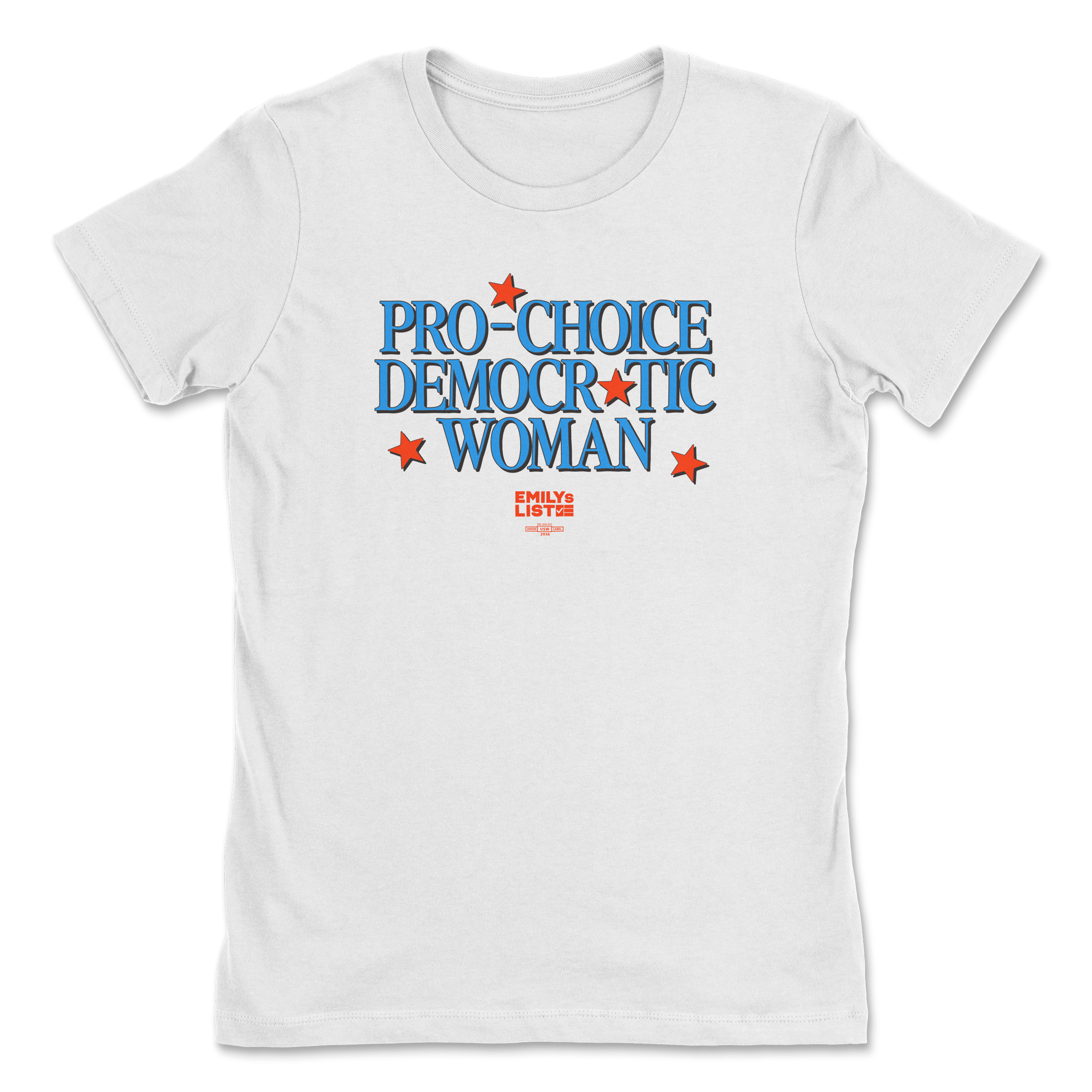 Pro Choice Democratic Woman Tee