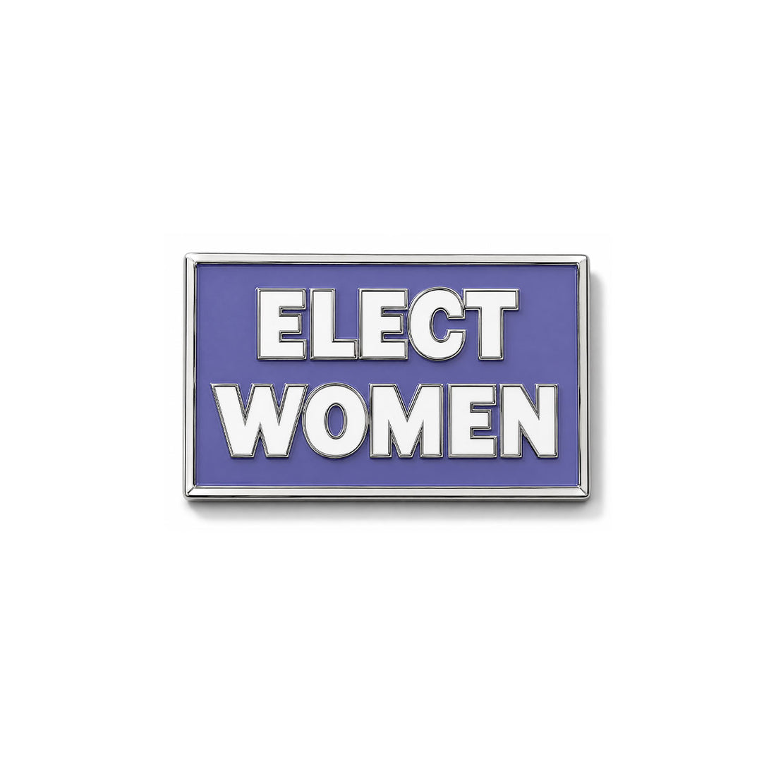 Purple Elect Women Lapel Pin