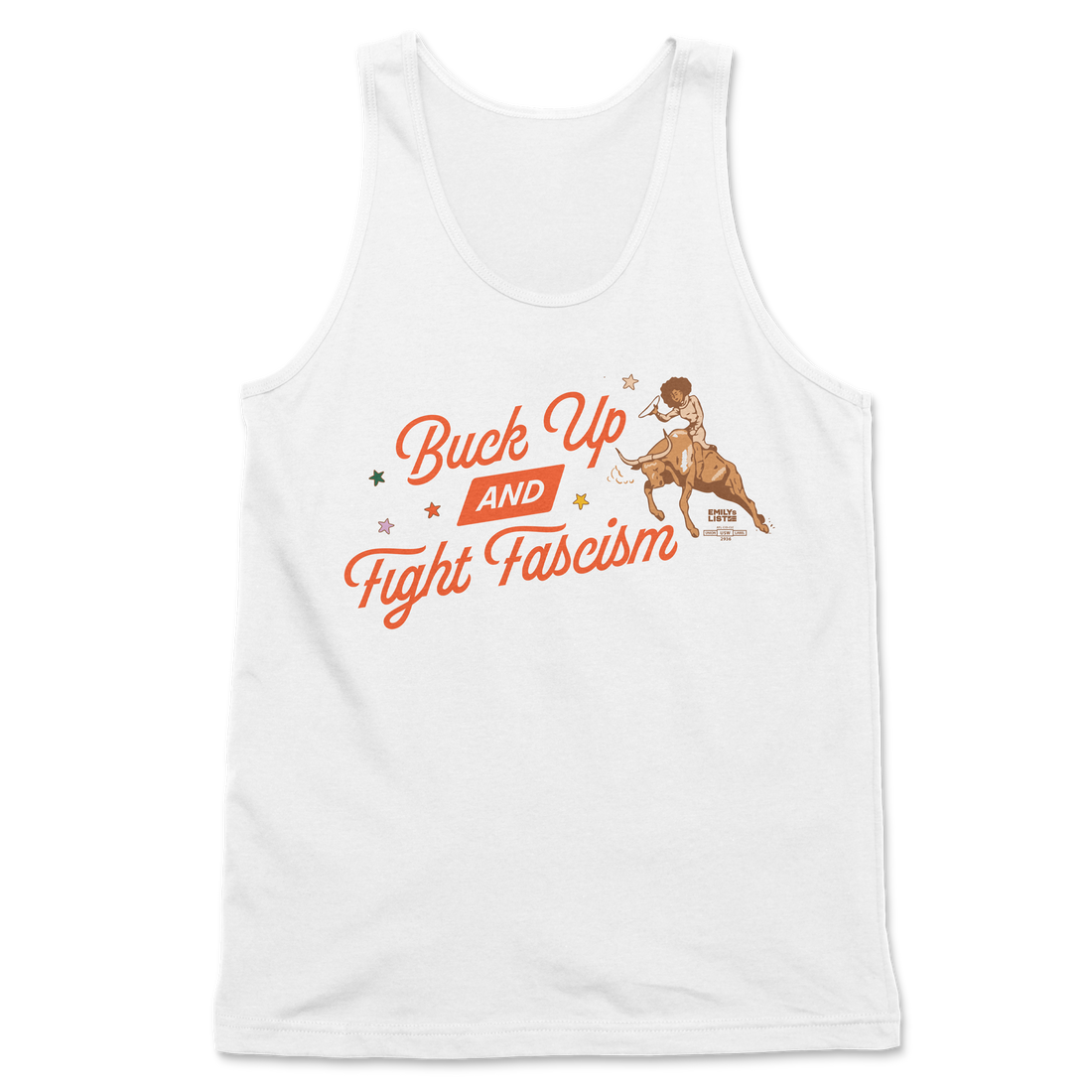 Buck Up and Fight Fascism Tank