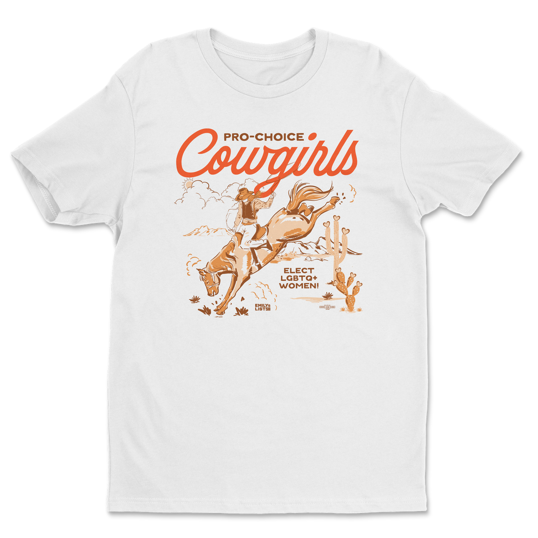 Pro-Choice Cowgirls Tee