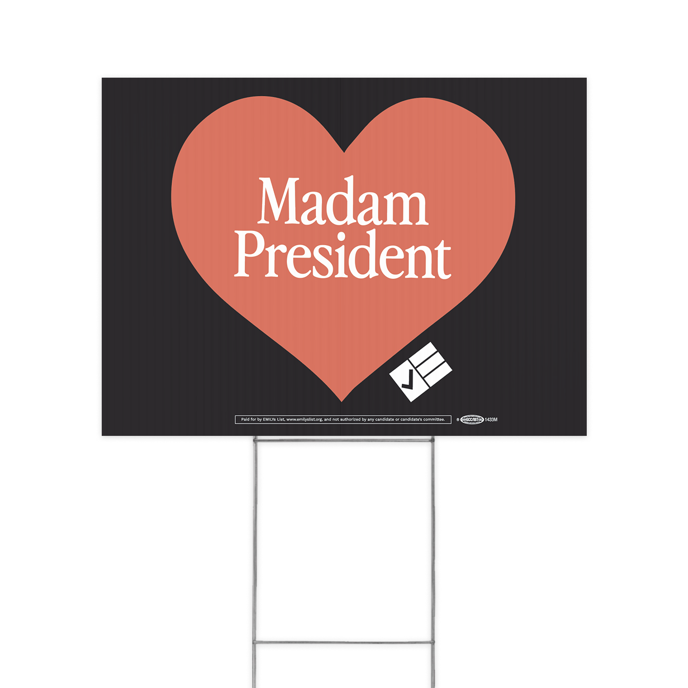 Madam President Yard Sign