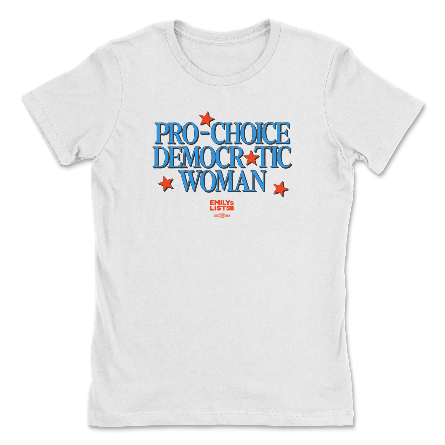 Pro Choice Democratic Woman Tee