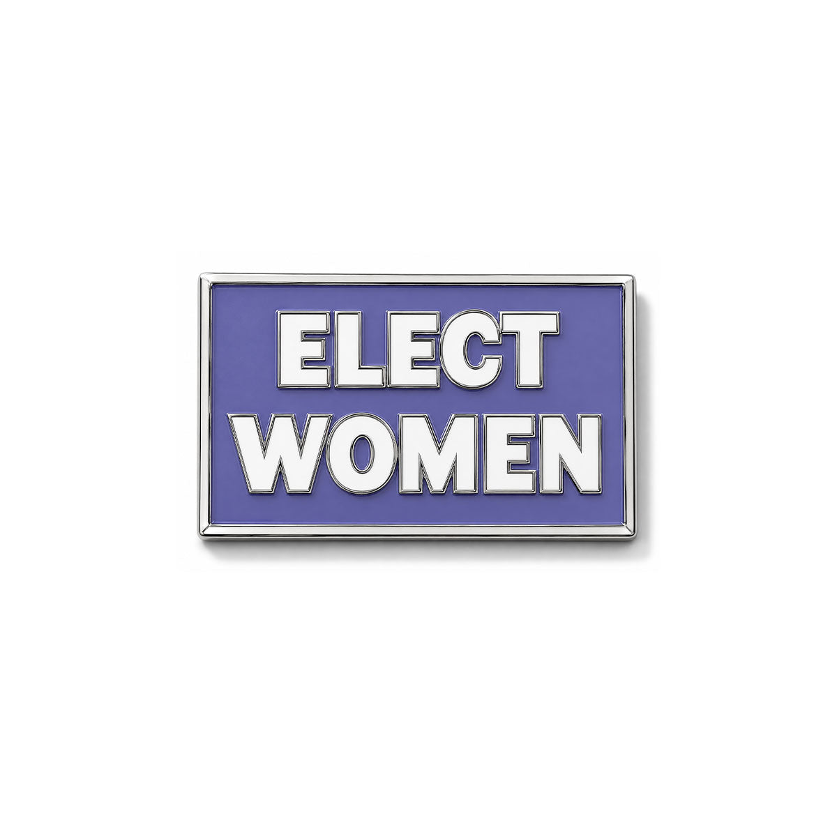 Purple Elect Women Lapel Pin