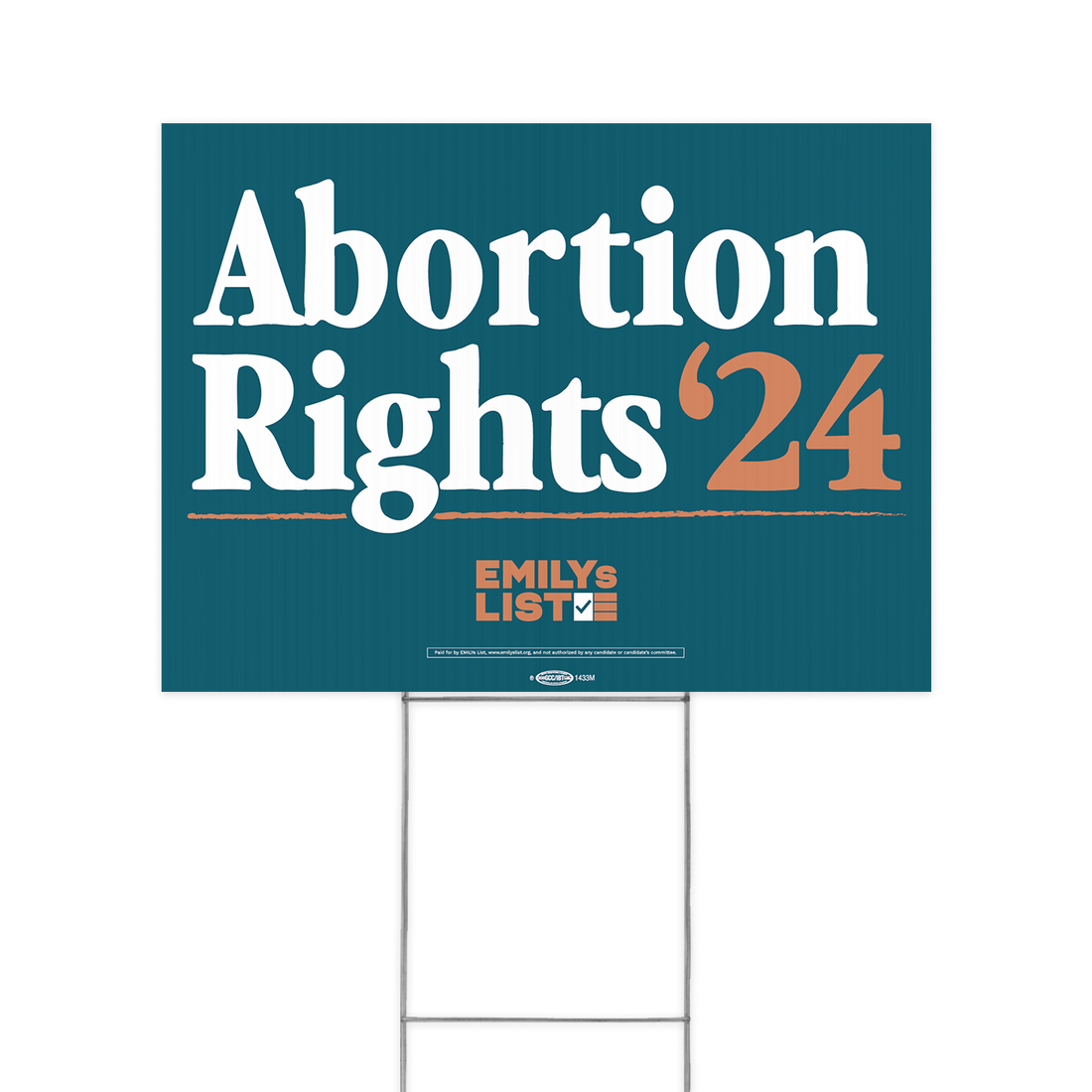 Abortion Rights Yard Sign