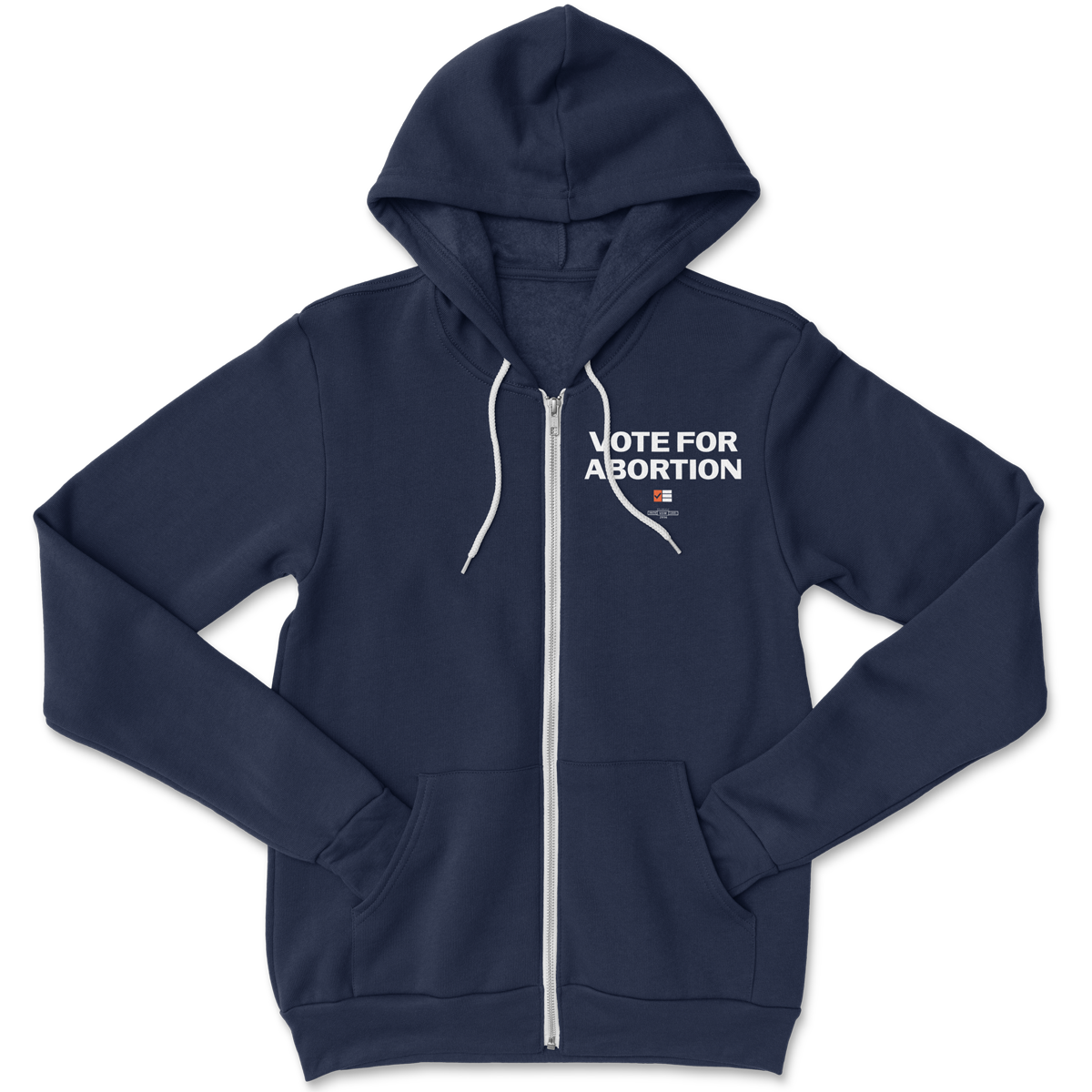 Vote For Abortion Zip Hoodie